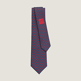 Tie 7 Maillon Shadow tie | Hermès Singapore